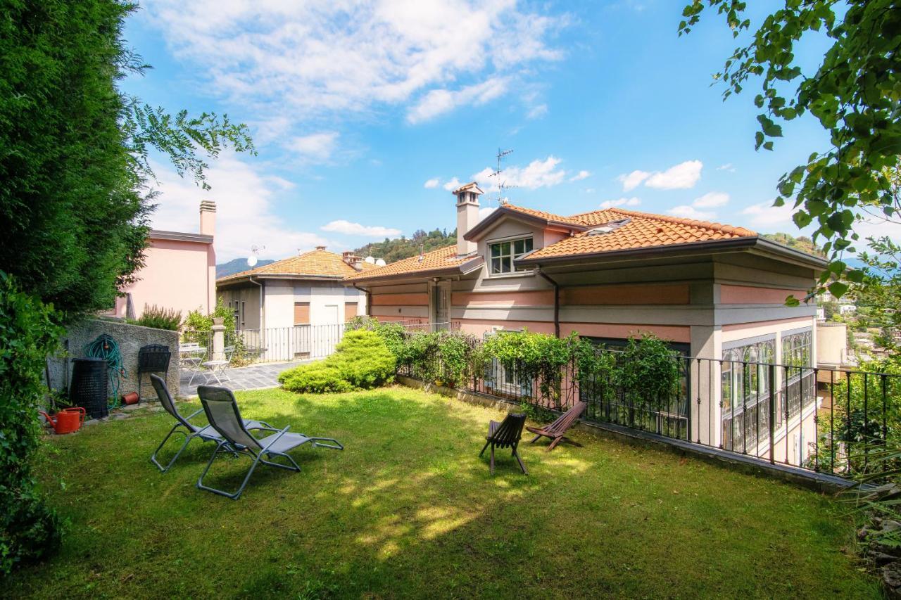 I D'A Charming Penthouse - Lake View- Como- House-130 Mt-2 Double Bedrooms And 2 Double Bathrooms A Spacious Living Room-Full Equipped Kitchen-Private Garden And Terrace-Private Covered Parking Екстер'єр фото